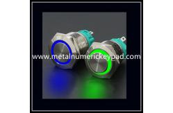 China IP66 RoHS Waterproof Keyboard Button LED Illuminated Metal Button supplier
