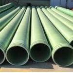 Civil Engineering Large Fiberglass Tubes Sewer Pipe For Sewage Drainage for sale