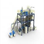 Electric Cotton Polyester Fabric Machine Automatic With PLC Control for sale