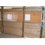 Bamboo Panel Horse Stall Fronts Temporary Horse Stables In Galvanized for sale
