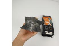 China 200mic CMYK Flat Bottom Packing Bag SGS 12C PE Side Gusset Zipper Bag supplier