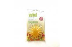 China Multiple Scents Solid Fresh Berry Natural Flower Shape Plastic Air Freshener supplier