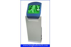 China Indoor SAW Touch Screen Freestanding Kiosk With Thermal Printer / Barcode Scanner supplier