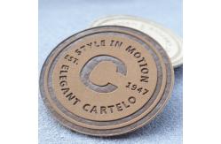 China Garment Embossed Leather Patches supplier