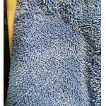 Blue Microfiber Fabric Twisted 450gsm Mop 80% polyester 20% polyamide Fabric