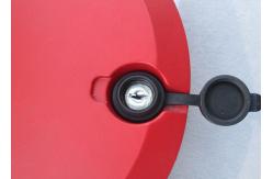 China Outdoor water proof automatic parking lock remote control battery power supplier