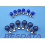 Blue ECG Suction Electrodes , ECG Chest Electrode For Banana 4.0 / Din3.0 for sale