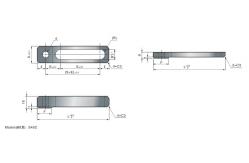 China S45C Precision Moulds And Components TLH Puller Limit Plate supplier