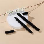 Logo Printing White Black Round Shaped Empty Lip Balm Blush Container Foundation Concealer Stick Tube for sale