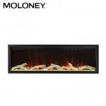 1840mm 72inch Freestanding Electric Fireplace Heating And Decoration for sale
