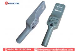 China Body Digital Security Hand Scanner , High Precision Hand Held Metal Detector V160 supplier