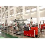 1220 mm PVC Marble Plastic Sheet Extrusion Line , PVC Decorative Wall Panel Making Machine for sale