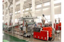 China Double Screw PVC Marble Plastic Sheet Machine Extrusion Line Faux Sheet Making supplier