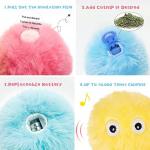 Fluffy Plush Kitten Catnip Automatic Cat Ball Fun Toys For Cat Exercise