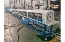 China ABB Frequency Control 20-110mm Plastic Pipe Extruder Streamline Production Process supplier