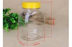 China Custom Hard Round PET Clear Plastic Cylinder For Dry Food Packaging supplier