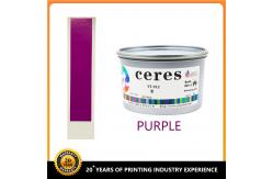 China EN71 3 Ceres Violet Offset Printing Ink Anti Skinning Paper High Gloss supplier