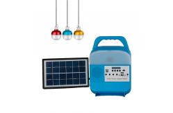 China FCC Painted Matte Blue Solar Hen House Lighting Kit With 5 Meter Cable supplier