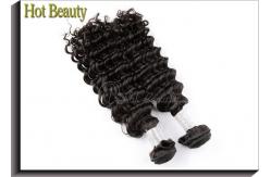 China 100% Peruvian Curly Human Hair Extensions 100g Per Bundle AAAAAA Grade supplier