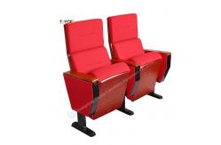China Fabric Seat And Backrest Standard Auditorium Fold Chair Standard Black supplier