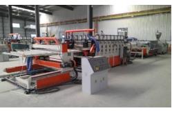 China WPC Foam Board Machine With Emboss Machine And Sanding Machine supplier