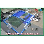 Inflatable Ball Game Durable Tarpaulin Inflatable Football Playground , Portable Inflatable Soccer Field for sale