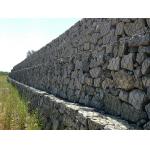 Plastic Coated	Stone Cage Wire Mesh / 4.0mm Gabion Welded Wire Mesh for sale