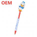 Personalized Eco-friendly cartoon characters plastic ball point pen for sale