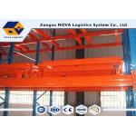 3000 Kg Max Load Material Handling Racks , Push Back Industrial Storage Racks for sale