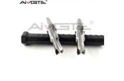 China 140 Degree Carbide Step Drill Inner Coolant Straight Flute Drill supplier