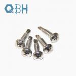 Plain Phillips Stainless Steel Self Drilling Screw Cross Recessed Pan Head M10