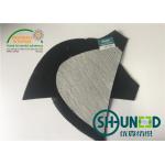 Canvas Thinner Costume Shoulder Pads , Black Small Shoulder Pads For Casual Suit