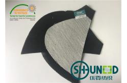 China Canvas Thinner Costume Shoulder Pads , Black Small Shoulder Pads For Casual Suit supplier