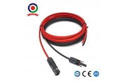 China 15Ft 10AWG Solar Extension Cable With Female And Male Connectors supplier