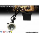 Led Cap Lamp Underground Mining With 3.7V 6.6Ah Lithium Battery , Cree LED Mining Headlamp for sale