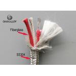 Thermocouple Wire Extension Cable RTD PT100 PTFE / Fiberglass Thermocouple Wire Jacket SS304 Sheath for sale