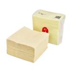 Durable 2 Ply Unbleached Paper Napkins , Sustainable Large Paper Serviettes for sale