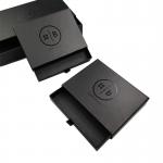 Custom Black Magnetic Box for Clothing Packaging Luxury Cardboard and Cutomized Sizes for sale