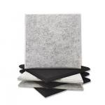 Self Adhesive Polyester Fiber Sound Proof Wall Panels In Hexagon Shape