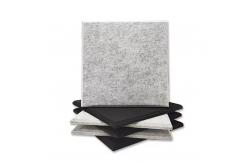 China Self Adhesive Polyester Fiber Sound Proof Wall Panels In Hexagon Shape supplier