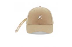 China 100% Cotton Women Sports Dad Hats With Long Strap Custom Embroidered supplier