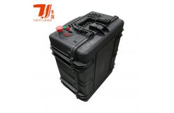 China Trolley Case Raycus Fiber Laser Cleaner , 100W Portable Laser Rust Remover supplier