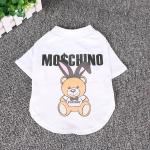 Breathable Cotton Dog Wearing Clothes Black White S M L XL XXL for sale