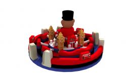 China 0.55mm Giant Inflatable Fun City , Inflatable Amusement Park supplier