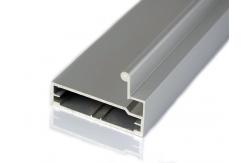 China CNC Machined Anodized 6063 0.8-1.5mm thickness Aluminum Kitchen Cabinet Profiles supplier