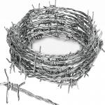 Anti Alkali Military  Security Barbed Wire Fencing BWG 12x12 for sale