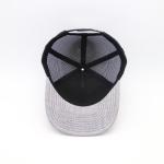 Plastic Snapback Trucker Cap Pre-curved Visor Richardson Style
