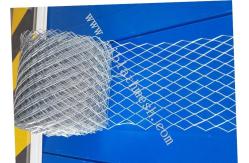China 380g/M2 10cm Width Galvanized Brick Wall Mesh 11m Length 48 Rolls / Carton supplier