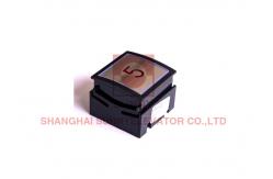 China DC12V / DC24V Elevator Push Button Switch / Lift Push Button With Brail supplier