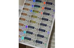 China Test Propionate Self Adhesive Pharmacy 10ml Bottle Labels supplier